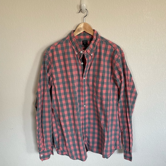 Plaid Jcrew Button Down
